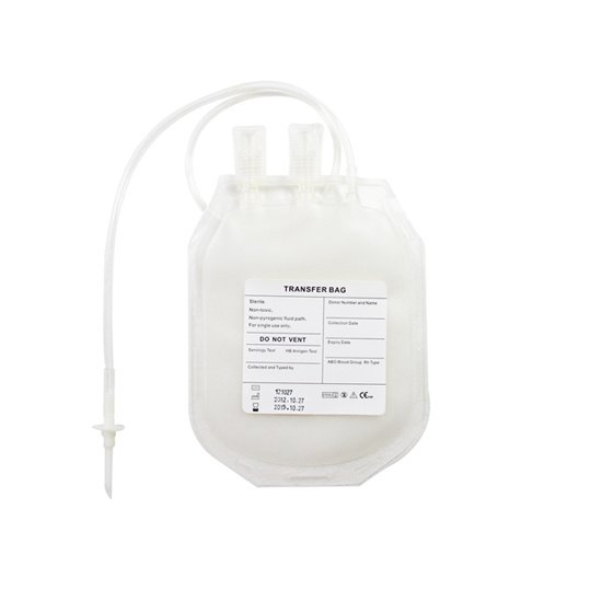 Blood Collection Bag with Leukocyte Filter